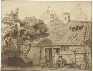 Tegner for gård af Cornelis Ploos van Amstel