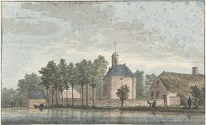 Landsbyen Hoogmade af Cornelis Pronk (possibly)
