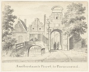 Amsterdam-porten i Purmerend af Cornelis Pronk