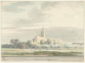 Udsigt over Steenwijkerwold af Cornelis Pronk