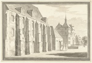 Udsigt over kirken og huset i Ootmarsum
