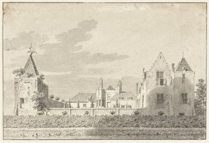 Slusen i Purmerend af Cornelis Pronk