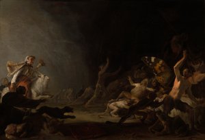 En heksesabbat af Cornelis Saftleven