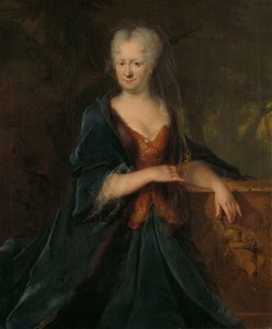 Portræt af Louise Christina Trip, Gerrit Sichtermans hustru af Cornelis Troost