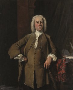 Portræt af en gentleman traditionelt identificeret som Philips Zweerts (1704-1774) af Cornelis Troost