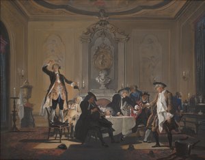 De snakkede over det hele!" af Cornelis Troost