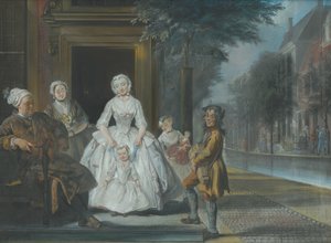 Orgelsliberen, 1743 af Cornelis Troost