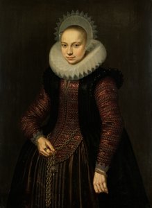 Portræt af Brechtje Overrijn van Schoterbosch