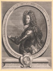 Kurfyrste af Bayern Maximilian II Immanuel (kobberstik)
