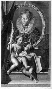 Elizabeth I, dronning af England og Irland.