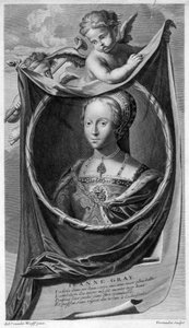 Lady Jane Grey, dronning af England.