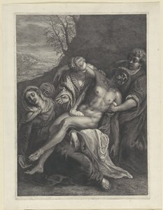 Kristi skælven af Cornelis Visscher (II)
