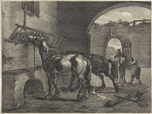 Stabil af Cornelis Visscher (II)