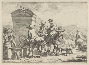 hvilested Landskaber (serietitel) af Cornelis Visscher (II)