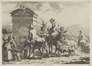 hvilested Landskaber (serietitel) af Cornelis Visscher (II)