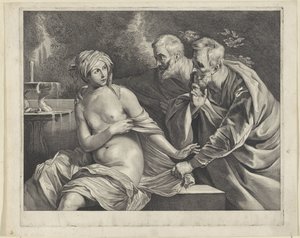 Susanna og de ældste af Cornelis Visscher (II)