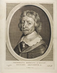 Frederic Henry, prins af Orange, fra Ni portrætter af Cornelis Visscher