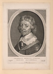 Frederik Henrik, prins af Oranien, fra Ni portrætter af Cornelis Visscher
