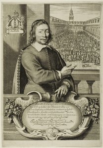 Jan de Paep (økonomichefen) af Cornelis Visscher