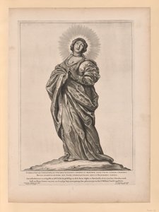 Sankt Cunera, fra Helgener i det nordlige og sydlige Holland af Cornelis Visscher