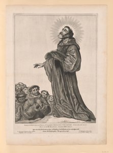 Sankt Egbert Abbeden, fra Helgener i det nordlige og sydlige Holland af Cornelis Visscher