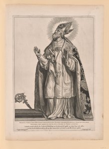 Sankt Gregor af Utrecht, fra Helgener i det nordlige og sydlige Holland af Cornelis Visscher