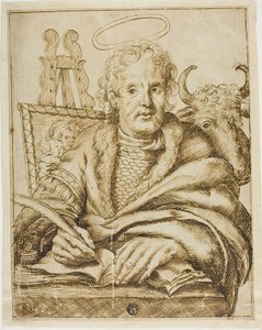 Sankt Lukas af Cornelis Visscher