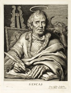 Sankt Lukas af Cornelis Visscher