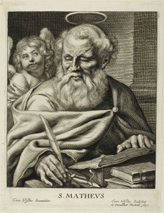 Sankt Matthæus af Cornelis Visscher