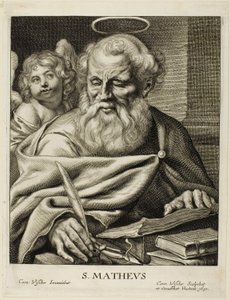 Sankt Matthæus af Cornelis Visscher