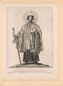 Sankt Odulf, fra Helgener i det nordlige og sydlige Holland af Cornelis Visscher