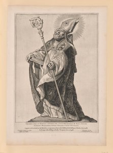 Sankt Willebrord, fra Helgener i det nordlige og sydlige Holland af Cornelis Visscher