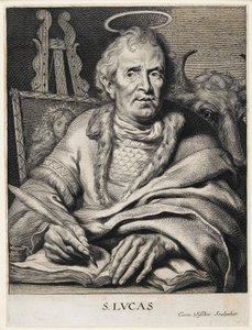 St. Luke af Cornelis Visscher