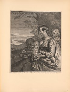 Den bohemeagtige kvinde af Cornelis Visscher