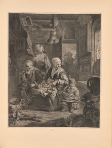 Pandekage-kvinden af Cornelis Visscher