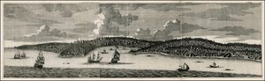 Udsigt over Konstantinopel og Pera fra 1698 af Cornelis De Bruyn