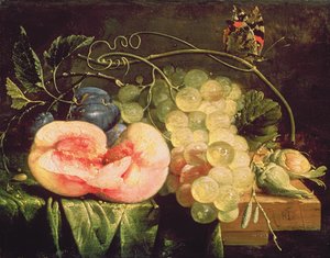 Stilleben med frugt, 1600-tallet