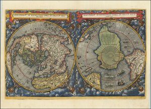 Hemispheriu ab Aequinoctiali Linea, ad Circulu Poli Arctici, 1593