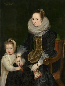 Mor og barn af Cornelis de Vos