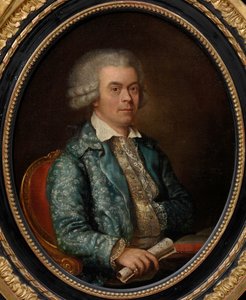 Portræt af komponisten André Ernest Modeste Grétry 1741-1813, ca. 1786-88. af Cornelis van Cuylenburgh