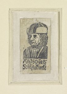 Portræt af Albert van Oudwater af Cornelis van den Berg