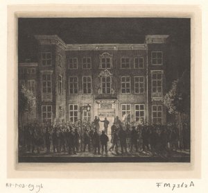 Begravelse af Delft Academy, 30. juni 1864