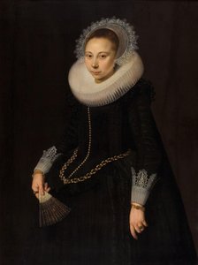 Portræt af Maria Overrijn van Schoterbosch (1599/1600-1638)