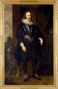Charles I (olie på lærred) af Cornelius Janssen van Ceulen