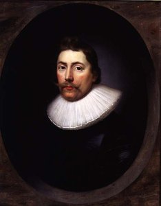 Portræt af en gentleman af Cornelius Janssen van Ceulen