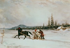 Beboere Slæde, c.1855