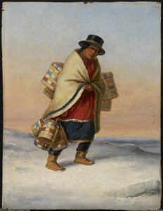 Kurvsælgeren, ca. 1850