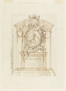 Design til et monument af Corrado Giaquinto