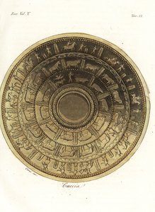 Mænd på hesteryg jager orner og tyre i det gamle Etrurien af Corsi Corsi