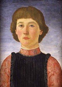 Portræt af en ung herre af Cosimo Rosselli